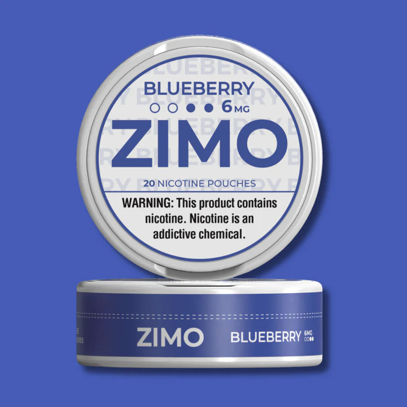 Zimo Blueberry Nicotine Pouches - 5 Pack | Pouch Buzz