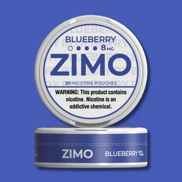 Zimo Blueberry Nicotine Pouches - 5 Pack | Pouch Buzz