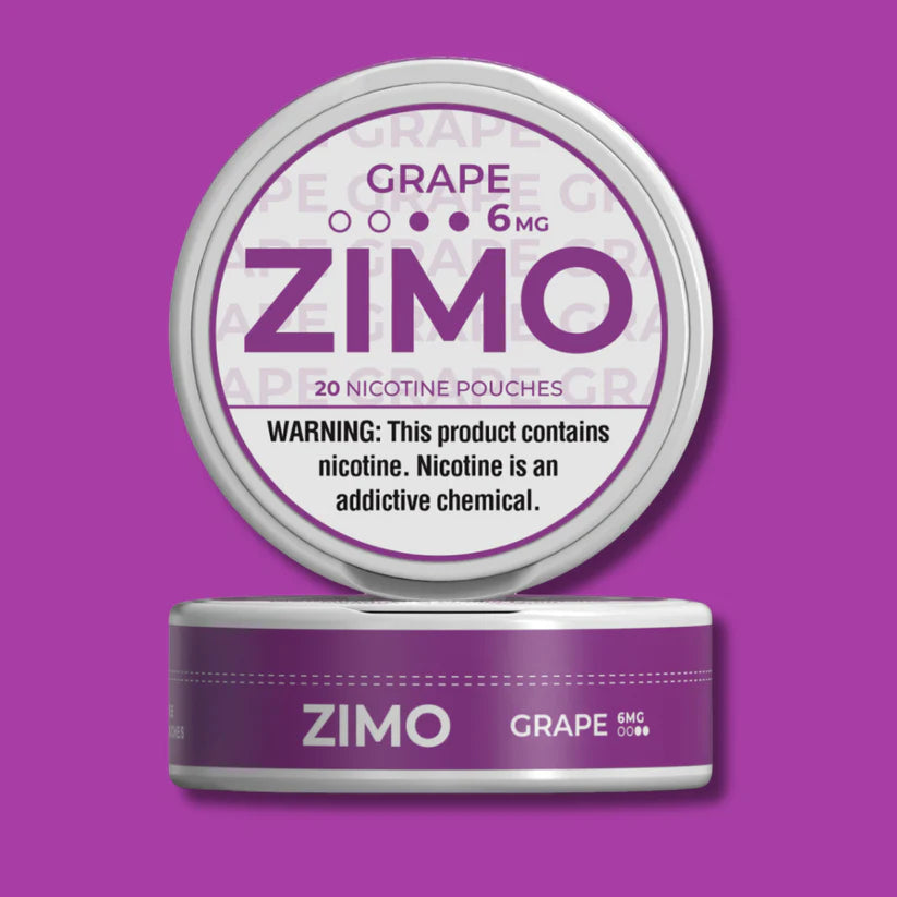 Zimo Grape Nicotine Pouches - 5 Pack | Pouch Buzz