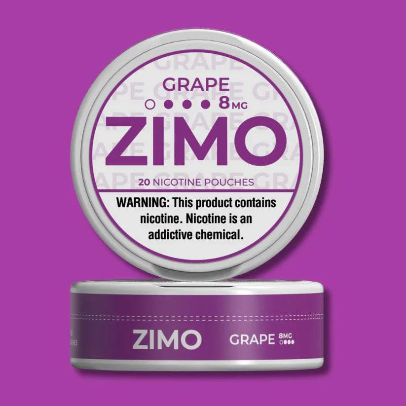 Zimo Grape Nicotine Pouches - 5 Pack | Pouch Buzz