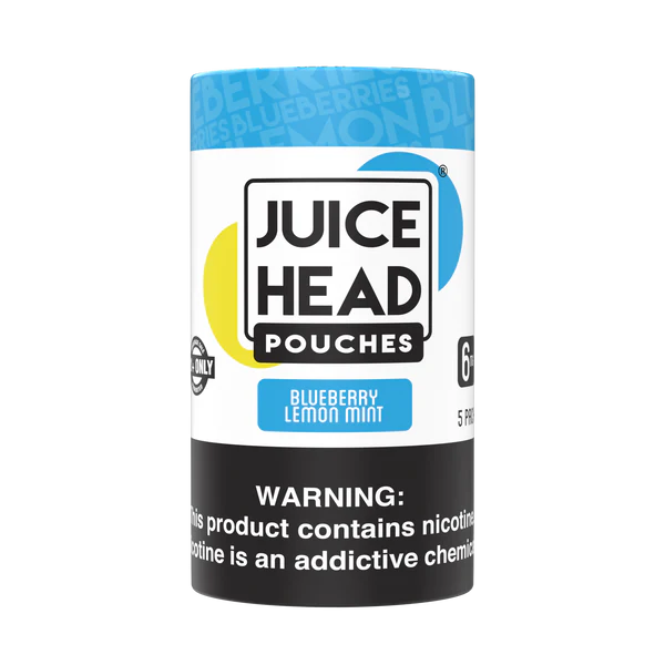 Juice Head Blueberry Lemon Mint - 5-Pack | Pouch Buzz