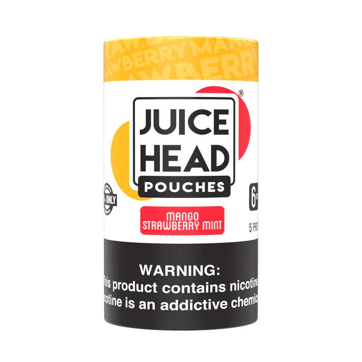 JUICE HEAD POUCHES - Mango Strawberry Mint - 5-Pack | Pouch Buzz