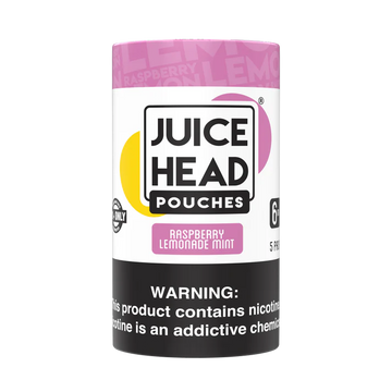 JUICE HEAD POUCHES - Raspberry Lemonade Mint - 5-Pack | Pouch Buzz