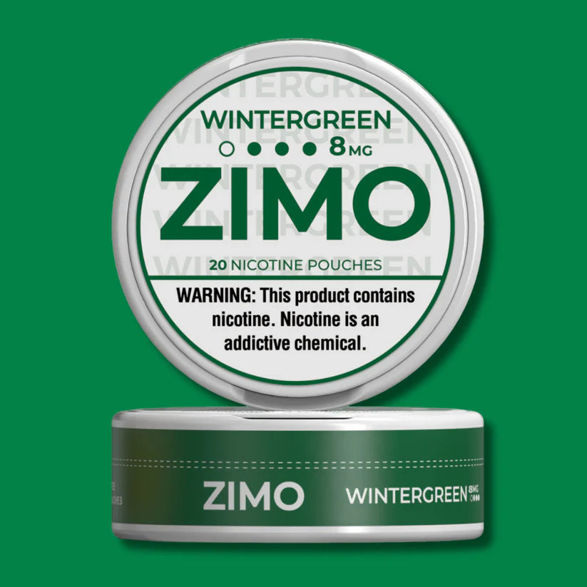 Zimo Wintergreen Nicotine Pouches - 5 Pack | Pouch Buzz