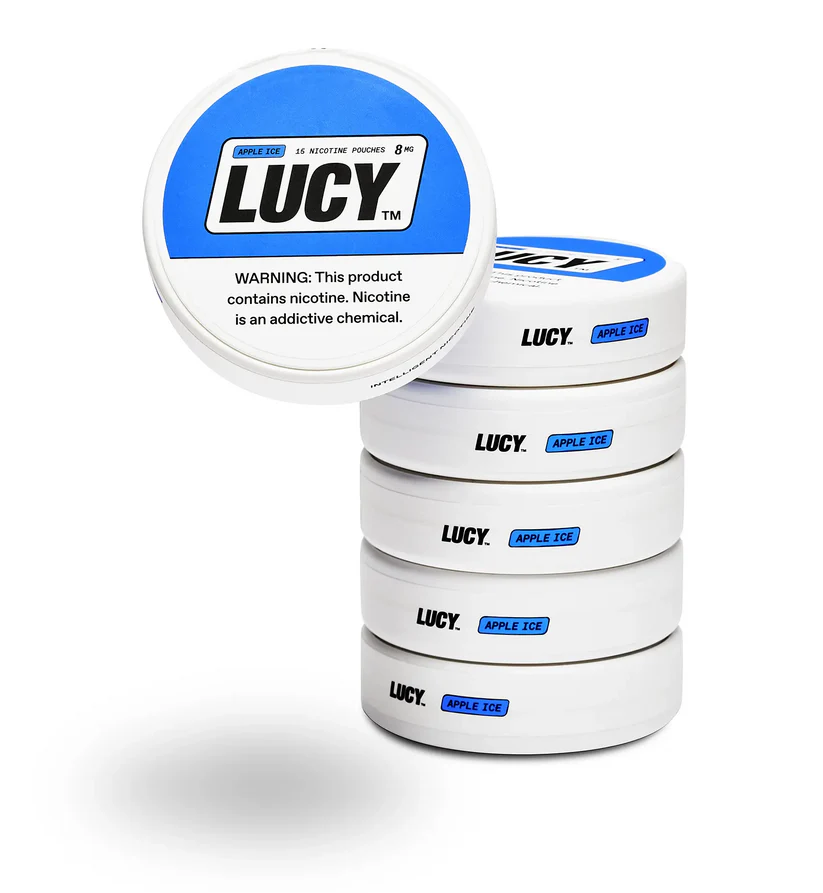 LUCY POUCHES - Apple Ice - 6-Pack | Pouch Buzz